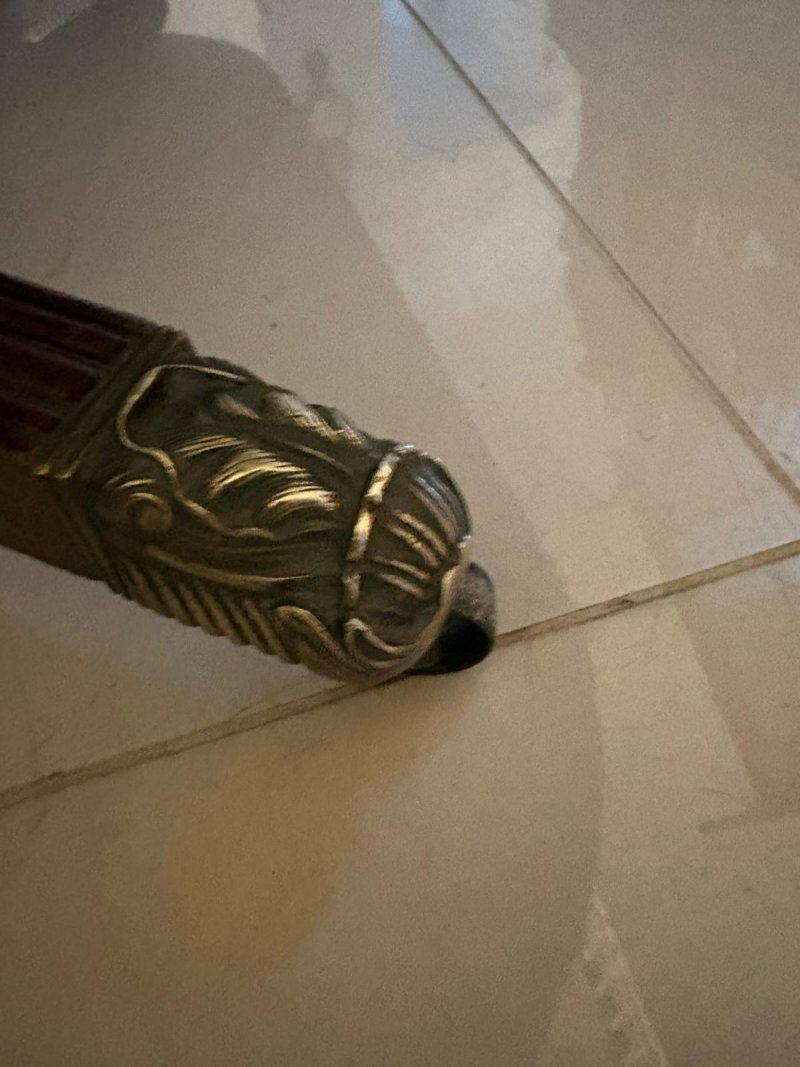 Antique Georgian Three Pillar Mahogany Extending Dining Table 16 Seater - Image 19